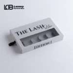 Custom eyelash box